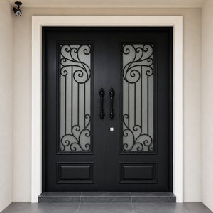 Puertas de Hierro Forjado Premium: Mejore la Seguridad y el Atractivo de su Hogar con Elegantes Diseños de Seguridad de Acero Hechos a Mano y Personalizados - Product Image 1