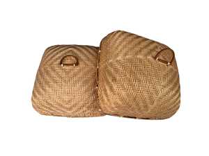 Handwoven Bamboo Food Cover Square Dish Cover Kitchen <b>Table</b> Natural Woven Food <b>Protector</b> Fruit Bread 14 Inch Supplier - Product Image 5