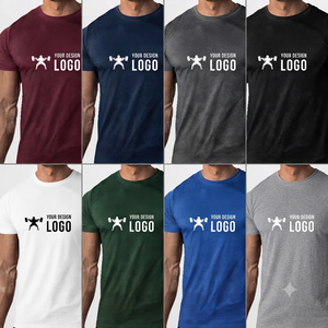 Summer Men's <b>Shirt</b> low price high quality Workout Playeras De Hombre Custom <b>Polyester</b> Spandex <b>T</b>-<b>shirt</b> Man Sports Training Tshir - Product Image 4