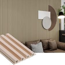 Panneau mural 3D moderne en PVC avec texture imitation bois pour la décoration intérieure - Product Image 3