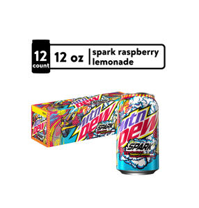 รับประกันของแท้ น้ำอัดลม Mountain Dew Spark รสราสเบอร์รี่เลมอนเนด ขนาด 12 ออนซ์ แบบกระป๋อง - ราคาดีที่สุดสำหรับผู้นำเข้ารายใหญ่ - Product Image 3