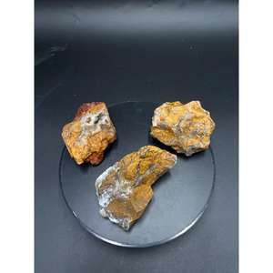 Piedra Semipreciosa de Jaspe Brechado Natural Marrón de Tamaño Pequeño de 5-20 cm para Artesanías - Product Image 1