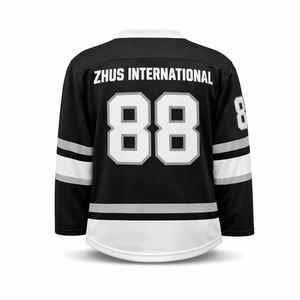 Maillot de hockey sur glace personnalisé unisexe, imprimé par sublimation, pour la mode, le design, les logos et les vêtements de sport - Product Image 3