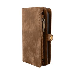 Custodia a Portafoglio 2 in 1 Magnetica in Pelle per iPhone 8 con 13 Scomparti per Carte e Tasca Porta Soldi con Cerniera Staccabile - Product Image 2