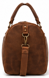 Vintage Leather Duffel Bag Luxury Travel Weekender Overnight Luggage <b>Handmade</b> Gym Bag High Quality Sport <b>Clothes</b> Wholesale - Product Image 6