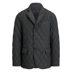 Veste matelassée à capuche pour homme avec logo sur le devant, imperméable, coupe-vent, respirante, prix de gros par le fabricant de vestes matelassées - Product Image 1
