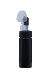 Botella Cilíndrica de PET Azul Iconicc con Pulverizador para Crema Facial, Cuidado Personal, Hecho en Gujarat - Product Image 3