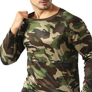 Chemises de chasse professionnelles à manches longues pour hommes, respirantes, légères, à séchage rapide, écologiques, en polyester/coton - Product Image 5