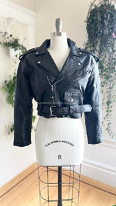 Boomletcorp แจ็กเก็ตหนังแฟชั่นสำหรับผู้หญิงแจ็กเก็ตแฟชั่นหนังแฟชั่นสไตล์นักขี่จักรยานสำหรับ100% โลโก้ออกแบบเองได้ - Product Image 6