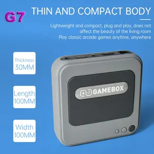 G7 Wireless Games Box 4K HD B-02 Game Consoles 50000+ Max 256G Gamepad Android TV Dual System 50 Emulators Game Box
