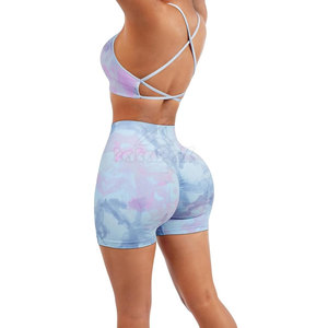 Shorts y Top de Yoga para Mujer de Buena Calidad, Tela Suave y Transpirable, Ajuste Cómodo, Ideal para Ejercicio al Aire Libre - Product Image 3
