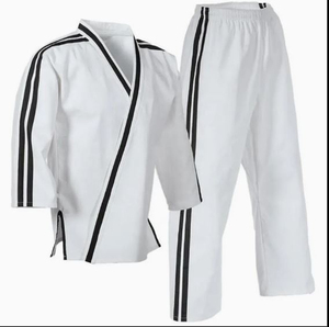 ชุดยูโดบราซิลเลียนยิวยิตสู (BJJ) สำหรับการแข่งขัน ผ้าฝ้ายเสริมความแข็งแรง สำหรับการต่อสู้แบบ Grappling, MMA และศิลปะการต่อสู้ต่างๆ ขายส่ง - Product Image 4