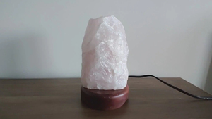 Natural <b>Crystal</b> Decorative Lighting with Personalized Branding Wholesale Best Selling Himalayan White Salt Lamps Handcrafted - Product Image 5