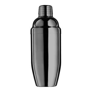 Shaker à cocktails en acier inoxydable à double paroi de 14 oz, finition chrome noir, shaker de bar anti-fuite, mélangeur à martini pour bar à domicile, barman - Product Image 2