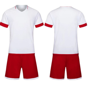 Uniformes de Fútbol de Manga Corta Ligeros y Ecológicos para Hombre y Mujer, Conjuntos Deportivos, Ropa de Fútbol Estampada 100% - Product Image 1