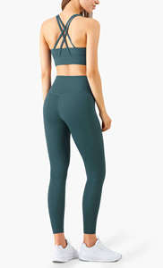 Conjuntos de Yoga de 2 Piezas con Logotipo Personalizado para Mujer, Ropa de Entrenamiento, Conjuntos de Fitness para Gimnasio, Ropa Deportiva, Traje de Yoga y Fitness para Mujer - Product Image 3