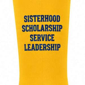 <b>Womens</b> Embroidered Crew <b>Socks</b> Soft Comfortable Cotton Blend Athletic Casual Fashion <b>Socks</b> with Personalized Greek Letter - Product Image 4