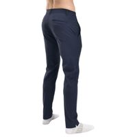 Celana Chino Pria Smart Casual Bahan Stretch Dengan Kancing Depan, Loop Sabuk, Saku Samping Fungsional, Nyaman, Slim Fit