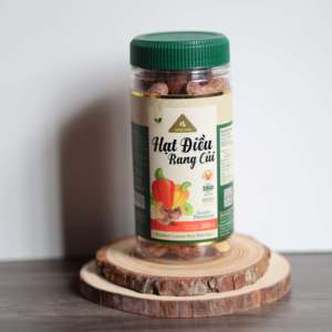 W180 200 กรัม บรรจุในกระปุก-จากโรงงานโดยตรง เม็ดมะม่วงหิมพานต์อบแบบไม่ปอกเปลือก คุณภาพพรีเมียมจากเวียดนาม อร่อย รสเค็ม กลมกล่อม ขายส่งราคาดี - Product Image 3