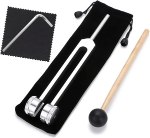 Diapasón de Acero Inoxidable de 128 Hz para Sanación, Meditación y Terapia de Tonos, Certificado ISO - Product Image 1
