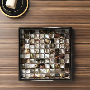 Plateau de service en MDF et bois poli pour salles à manger, banquets, parfait pour une présentation élégante, créant une sensation de service haut de gamme - Product Image 2