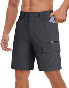 Shorts décontractés en tissu doux pour hommes, parfaits pour l'été et le quotidien, shorts décontractés modernes pour hommes, style streetwear - Product Image 1