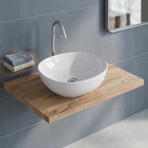 อ่างล้างหน้าบนโต๊ะเซรามิกทรงสี่เหลี่ยมทันสมัยอ่างล้างมือ - Product Image 5