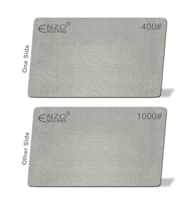 Afilador de cuchillos de tamaño de tarjeta de piedra de afilar PREMIUM juego de piedras de afilar 2 en 1 270/600 300/600 400/1000 600/1000 600/1200 HERRAMIENTA DE GRANO - Product Image 4