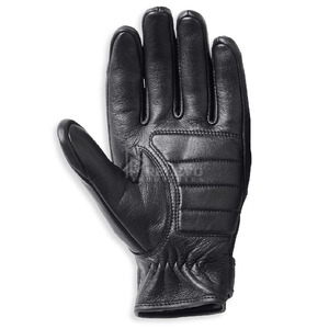 Gants d'hiver imperméables en cuir, mitaines thermiques doublées polaire, coupe-vent, équipement moto, mitaines de protection à manchette longue, fabrication usine - Product Image 5