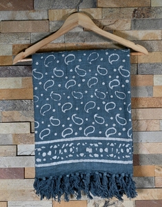 Manta Decorativa de Tela 100% Algodón Ecológica de 45"x70" con Estampado a Mano, Súper Suave y Cálida para Decoración del Hogar en Todas las Estaciones - Product Image 5