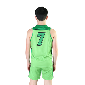 Uniformes de Baloncesto Personalizados al por Mayor, Conjunto de Camiseta y Pantalones Cortos, Sublimados, 100% Poliéster, Secado Rápido, Transpirables, para Equipos - Product Image 2