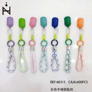 Llavero de Cuerda de Colores, Llaveros de Goma - Product Image 1