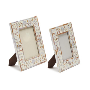 Various sizes mother of pearl inlay photo <b>frames</b> A4 <b>A3</b> size MOP mosaic <b>frame</b> for family photos - Product Image 1