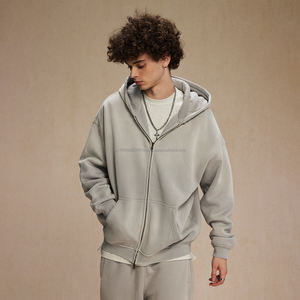 Sudaderas Unisex Personalizadas de Estilo Urbano, Lavadas, 58% Algodón, Gruesas, Holgadas, con Logotipo Personalizado, Prendas con Capucha Lavadas Adorables - Product Image 2