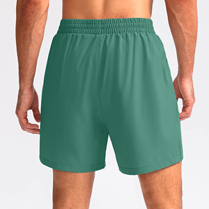 กางเกงขาสั้นผ้าฟลีซผู้ชายสไตล์สตรีทแวร์ ดีไซน์ทันสมัย เนื้อผ้าฟลีซนุ่ม ขอบเอวยางยืด ใส่สบาย เหมาะสำหรับแฟชั่นและการขายออนไลน์ - Product Image 2