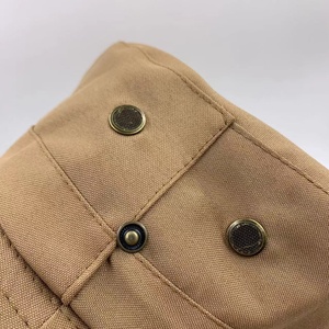 Chapeau Bob en Coton Blanc Uni avec Cordon – Vente Flash – Fabricant - Product Image 5