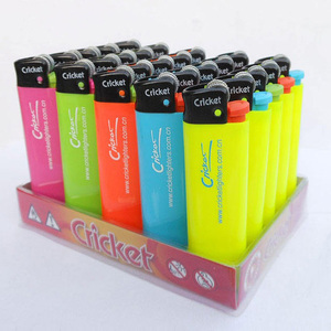 Original Colored Disposable/Refillable Cricket <b>Lighter</b> with Wholesale Price - Product Image 2