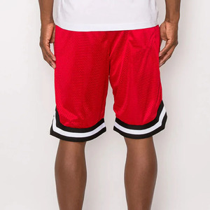 Pantalones Cortos de Baloncesto Personalizados para Hombre, Antiarrugas, Transpirables, de Secado Rápido, Ecológicos, de Lona Sólida, con Cierre de Cordón, OEM - Product Image 3