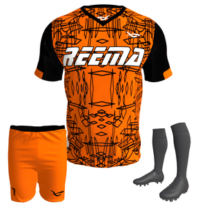 Calcio personalizzato in poliestere 100% di alta qualità | Maglia da calcio/pantaloncini divise da calcio del Club di squadra | Indossare <span class=keywords><strong>per</strong></span> <span class=keywords><strong>tutti</strong></span> realizzato da Reema - Product Image 6