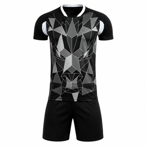 Custom <b>Soccer</b> Jersey Set Football Uniform Sublimation Team Kit Quick Dry OEM ODM Manufacturer Wholesale - Product Image 1