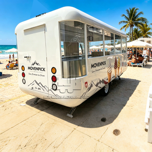 ACB Customized Size Inner Color Street <b>Food</b> <b>Trailer</b> for Selling Coffee Cart Burgers Fries Ice Cream BBQ Mobile <b>Food</b> Truck - Product Image 5