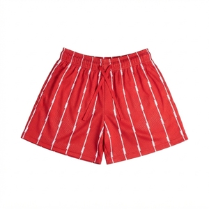 Shorts en toile personnalisés avec logo imprimé, respirants, séchage rapide, pour hommes, style streetwear, basketball, entraînement, vente en gros, couleur personnalisée - Product Image 5