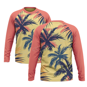 T-shirt de pêche à manches longues personnalisé pour hommes, design personnalisé, élastique, respirant, séchage rapide, sublimation UV - Product Image 6