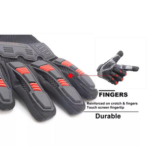 Guantes Mecánicos Amara de Cuero Sintético de Alto Rendimiento, Resistentes a la Abrasión, Protección para las Manos, Guantes Duraderos - Product Image 3