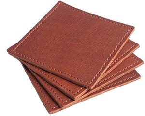 Leader indien de bonne qualité, sous-verre décoratif en cuir véritable pour Table de maison à bas prix - Product Image 1