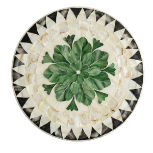 Luxury Boho Shell Placemat Mother of Pearl Charger for Coastal Wedding & Premium <b>Table</b> Decor Storage - Product Image 2