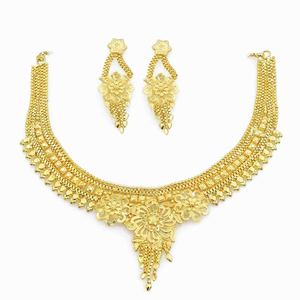 Collares de Moda para Boda con Diseño Tradicional de Flores en Latón Chapado en Oro Micro de 14K, 18K y 24K al por Mayor - Product Image 4