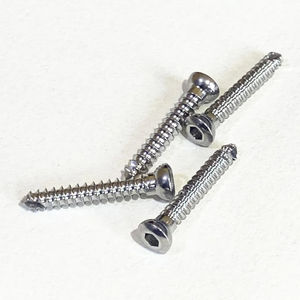 5 tornillos corticales autorroscantes veterinarios ortopédicos de 1.5mm, instrumentos manuales, herramientas quirúrgicas básicas de acero inoxidable Narham - Product Image 3