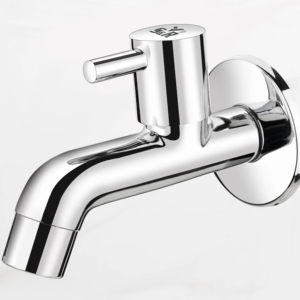 Durable Brass Long Body Bibcock Wall Mounted Water Tap Extended Reach Faucet for Garden Utility and <b>Kitchen</b> Use - Product Image 1