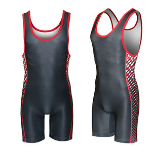 Traje Deportivo de Una Pieza para Adultos, Sublimado, Transpirable, Corto, para Fitness, Lucha, Gimnasio, Ejercicio, OEM - Product Image 5